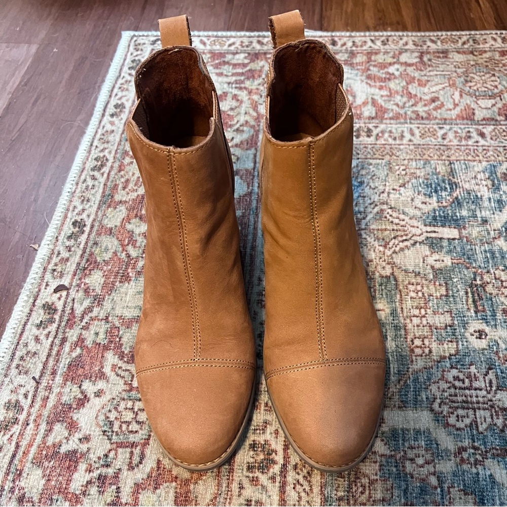 Tan Suede Ankle Boots